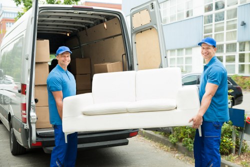 Man With Van Ruislip reviewing a job risk assessment before loading