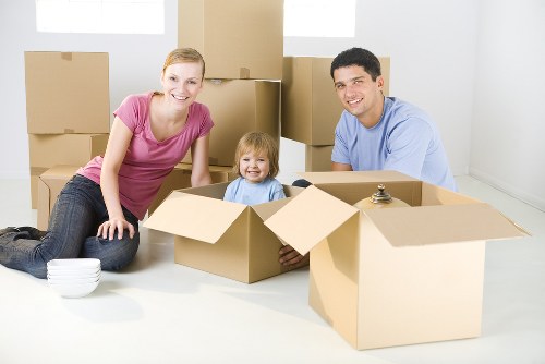 Commercial moving team planning a business relocation in Ruislip