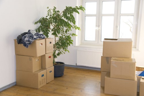 Careful handling of a piano during a local Ruislip house move
