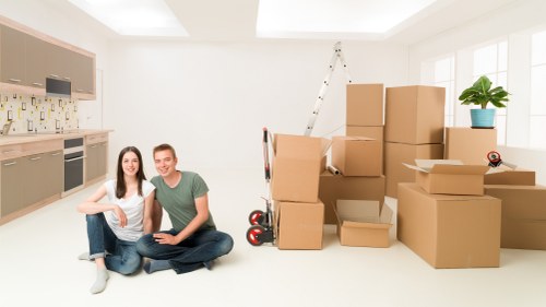 Careful handling of bulky household furniture during a Ruislip move