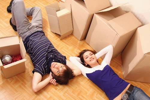 Moving day preparation for a home relocation in Ruislip