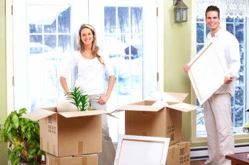 Furniture collection and delivery by a van service in Ruislip